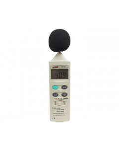 Decibelímetro mod. DEC-460, faixa de medição de 35 a 130dB com calibrador interno