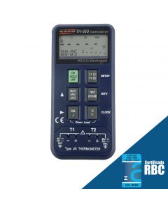 Termômetro Digital Portátil com RS-232 Mod. TH-060