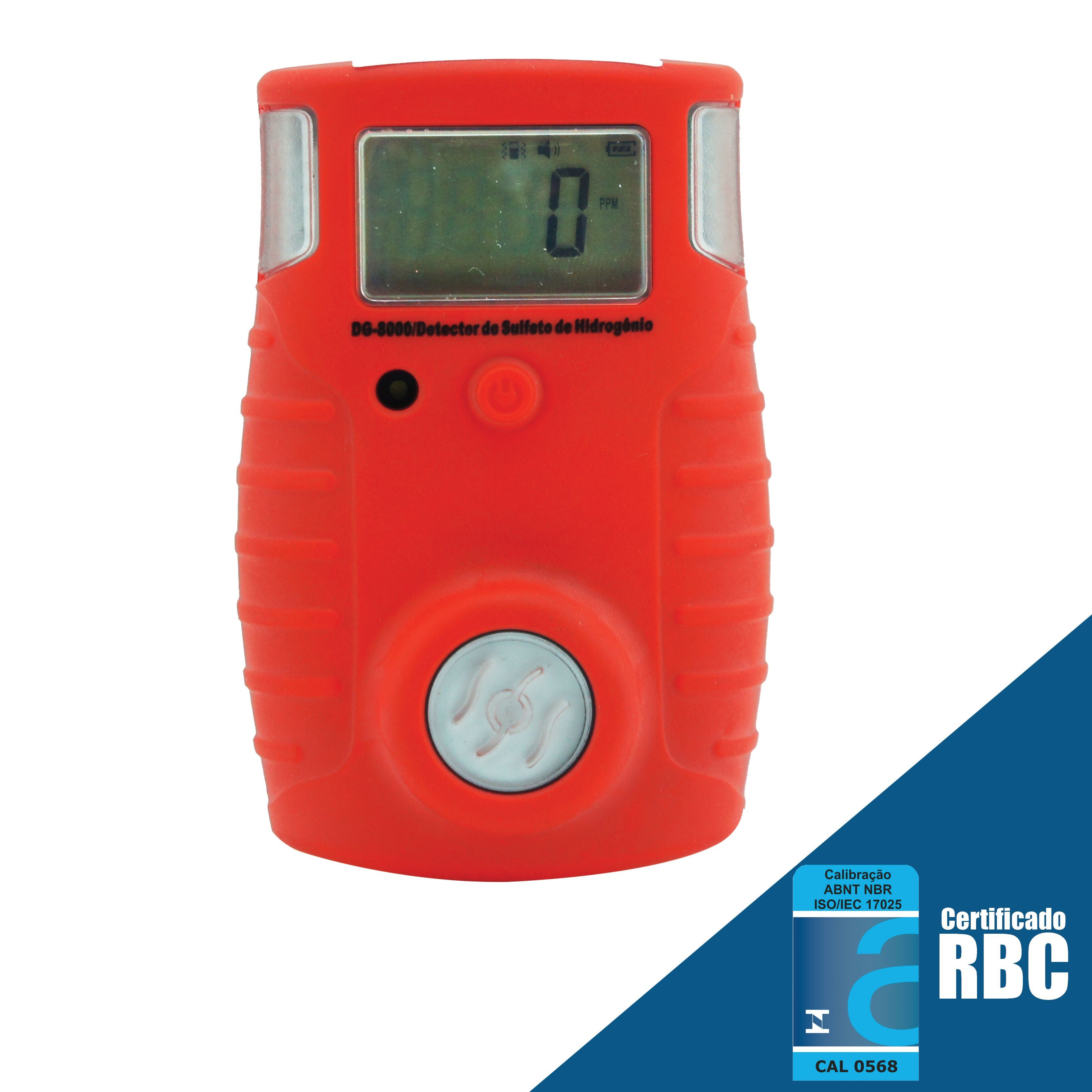 Detector de sulfeto de hidrogênio (H2S) mod. DG-8000 digital