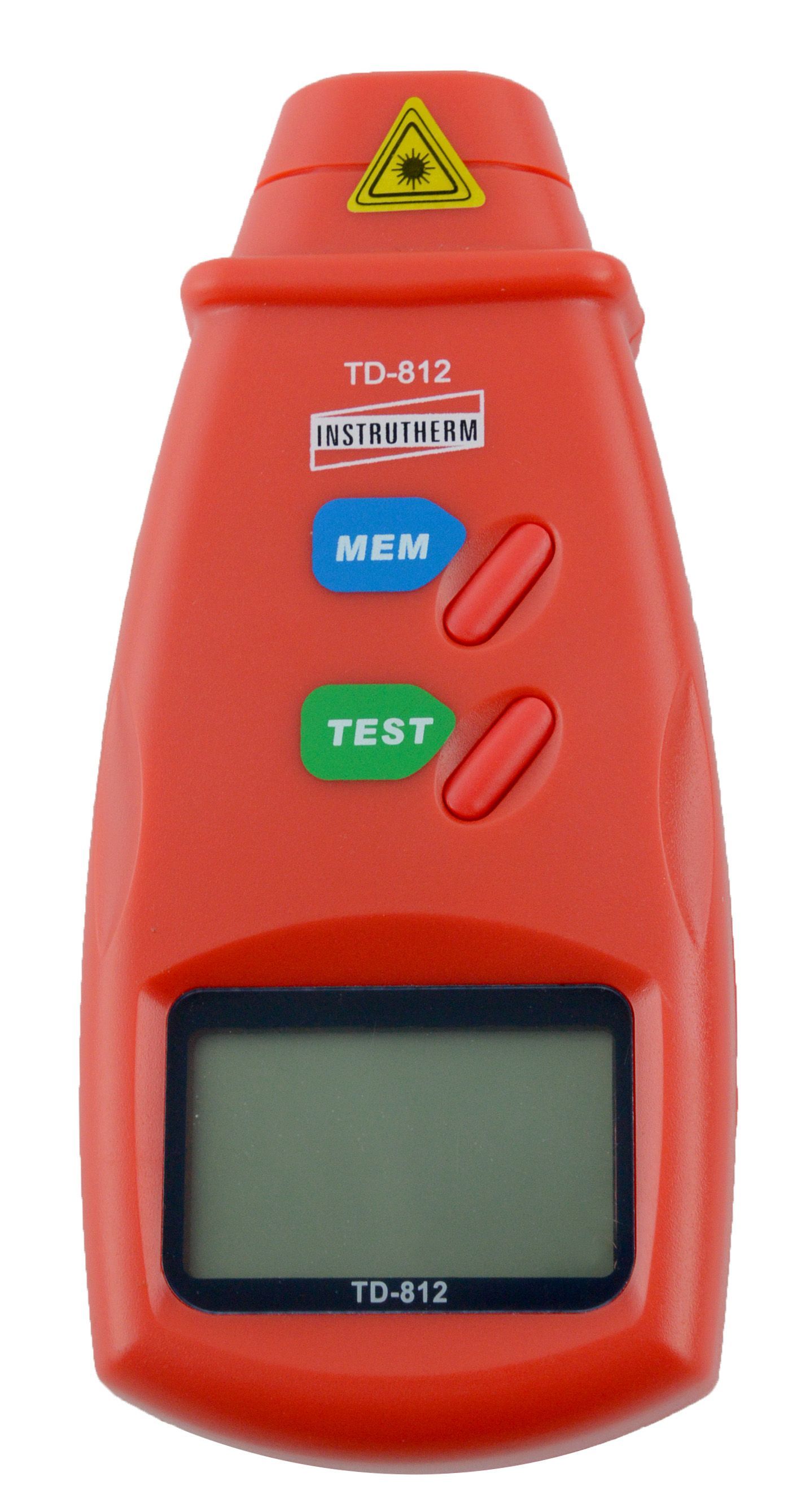 Tacômetro Mod. TD-812 Digital Portátil Óptico com Mira Laser faixa